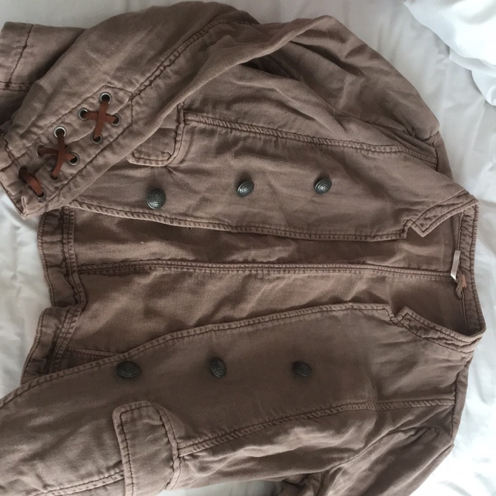 Free People Military Jacket